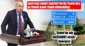 3 yıllık mücadelemiz Meclis’e taşındı