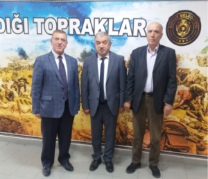 GELECEK PARTİSİ AFYONKARAHİSAR İL BAŞKANI NİYAZİ ERTAŞ  ŞUHUT BELEDİYE BAŞKANI MUHİTTİN ÖZAŞKIN’I ZİYARET ETTİ