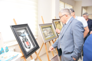 Şuhut Belediye Başkanı Muhittin Özaşkın,  Şuhut Halk Eğitim Merkezi’nin Yıl Sonu Sergisine Katıldı