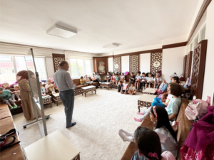 İlçe Müftülüğümüzden Gençlik Merkezinde Değerler  Eğitimi Programı: “Teknoloji ve Tütün Bağımlılığı”