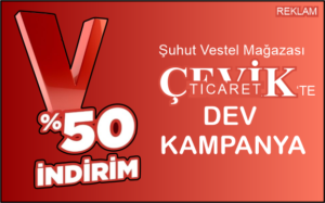 Aradığınız beyaz eşya Vestel Şuhut Mağazasında(reklam)