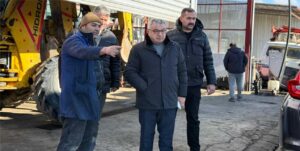 BAŞKAN ÖZAŞKIN’DAN SANAYİ ESNAFINA ZİYARET