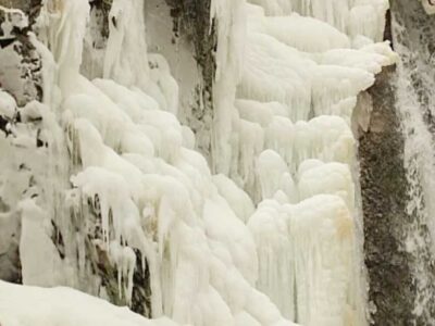 Şuhut’ta Soğuk Havanın Sanat Eseri: Donan Şelale ve Göller Büyüledi