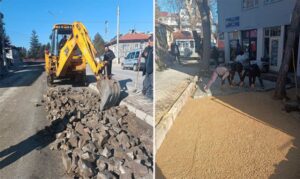 ŞUHUT’TA ALTYAPI VE ÜSTYAPI ÇALIŞMALARI ARALIKSIZ SÜRÜYOR