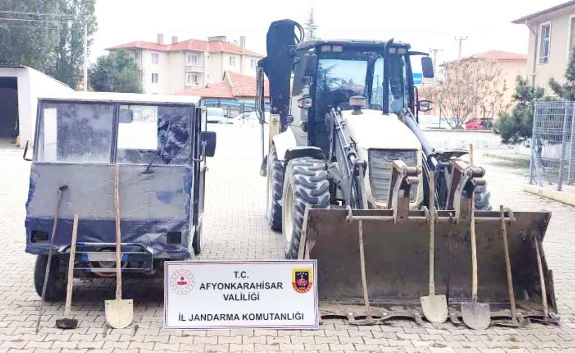 Afyonkarahisar’da Kaçak Define Kazılarına Geçit Yok