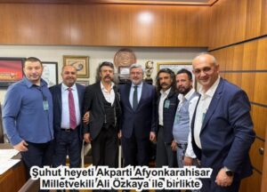 “EĞİTİM” BAŞTA OLMAK ÜZERE ŞUHUT’UN SORUNLARI AKTARILDI ŞUHUT HEYETİ ANKARA’DA ÇEŞİTLİ ZİYARETLER GERÇEKLEŞTİRDİ