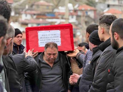 Polis Memuru Mustafa Yıldırım Son Yolculuğuna Uğurlandı
