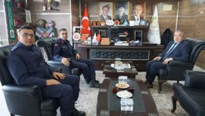 Başkan Özaşkın, Şuhut’ta Kolluk Kuvvetleriyle Görüştü