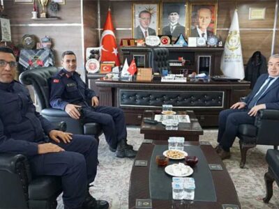 Başkan Özaşkın, Şuhut’ta Kolluk Kuvvetleriyle Görüştü