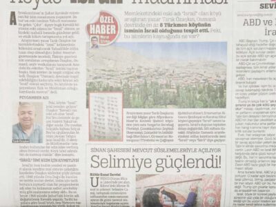 ŞUHUT ANAYURT GAZETESİ GÜNDEMİ BELİRLEMEYE DEVAM EDİYOR – GAZETEMİZ YAZARI TARIK ÖZAŞKIN’IN KAVAKLI KÖYÜ HAKKINDAKİ KÖŞE YAZISI ULUSAL BASINDA GÜNDEM OLDU