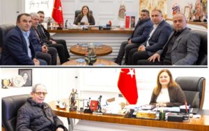 AFYONKARAHİSAR BELEDİYE BAŞKANI KÖKSAL’A ŞUHUT VE KARAADİLLİ’DEN ZİYARETLER