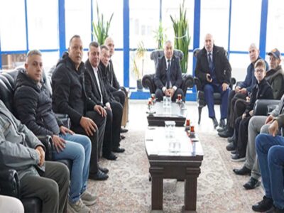 ŞUHUT BELEDİYESİ’NDE BAYRAMLAŞMA TÖRENİNE YOĞUN İLGİ