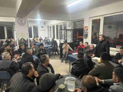 CHP Şuhut Teşkilatı Yarışlı Köyü’nde Vatandaşlarla Buluştu