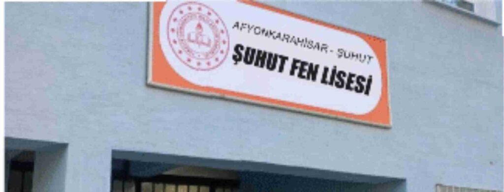AFYON İL MERKEZİ İKİNCİ FEN LİSESİNE KAVUŞUYOR DARISI ŞUHUT’UN BAŞINA