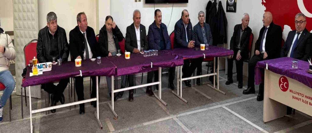 MHP Şuhut’ta Bayramlaşma Programı Gerçekleştirildi