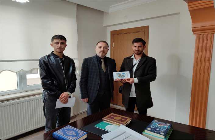 Şuhut MYO Öğrencilerinden Müftülüğe Anlamlı Bayram Ziyareti