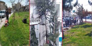 Şuhut’ta Parklar Bakıma Alındı