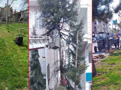Şuhut’ta Parklar Bakıma Alındı