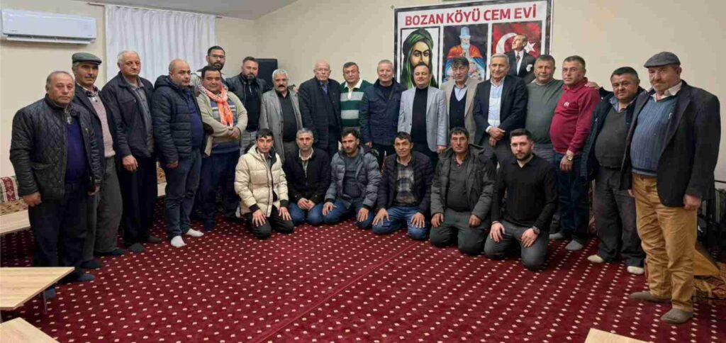 Bozan Köyü Cemevi’nde Birlik ve Dayanışma Buluşması