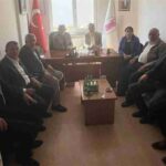 Afyonkarahisar Esnaf ve Sanatkarlar Odaları Birliği Başkanı Cengiz ÜSTÜN, Şuhut Esnaf ve Sanatkarlar Odası Başkanı Ahmet AKDAĞ’ı Ziyaret Etti