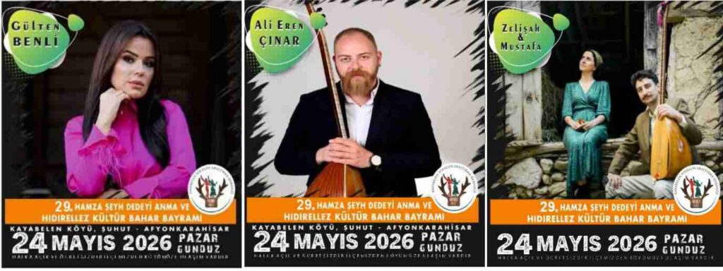 29. HAMZA ŞEYH DEDEYİ ANMA VE HIDIRELLEZ KÜLTÜR BAHAR BAYRAMI HAZIRLIKLARI DEVAM EDİYOR