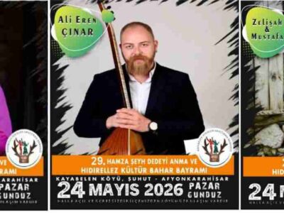 29. HAMZA ŞEYH DEDEYİ ANMA VE HIDIRELLEZ KÜLTÜR BAHAR BAYRAMI HAZIRLIKLARI DEVAM EDİYOR