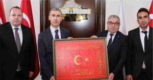 Başkan Özaşkın’dan Vali Aktaş’a Hayırlı Olsun Ziyareti