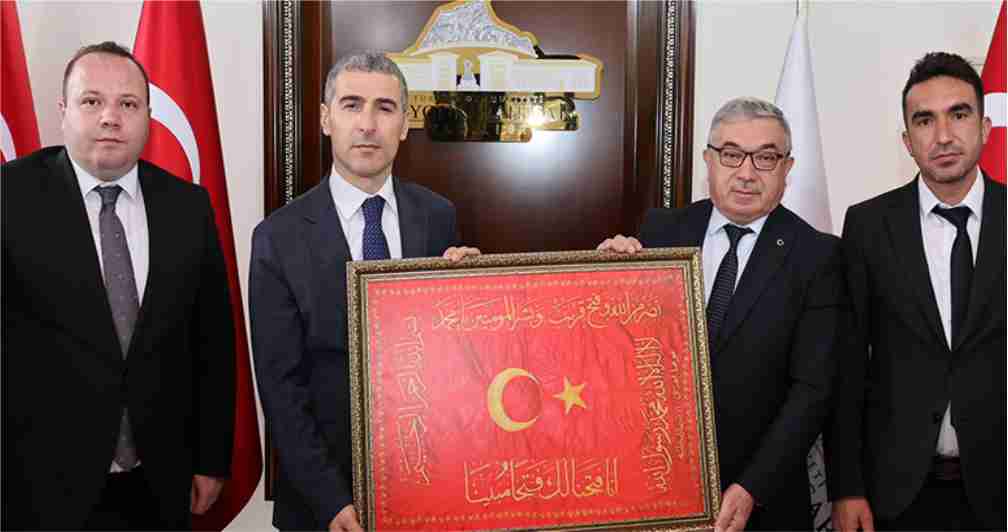 Başkan Özaşkın’dan Vali Aktaş’a Hayırlı Olsun Ziyareti