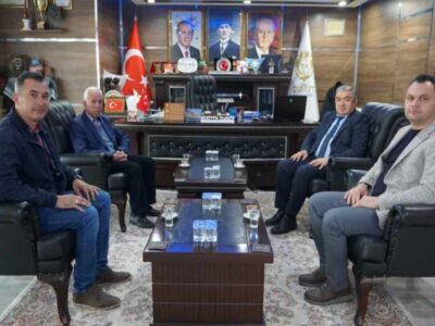 TÜRK TELEKOM İL MÜDÜRÜ ULUDOĞAN’DAN BAŞKAN ÖZAŞKIN’A ZİYARET