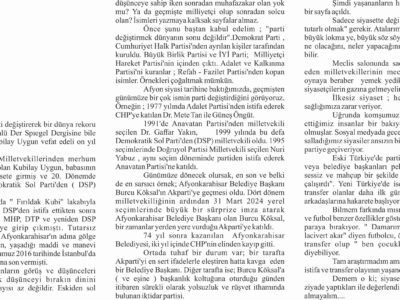 “BÜYÜK LOKMA YE,BÜYÜK LAF SÖYLEME”