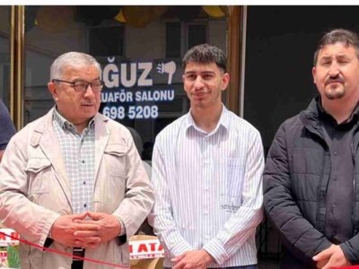 Şuhut’ta Oğuz Erkek Kuaför Salonu Dualarla Açıldı
