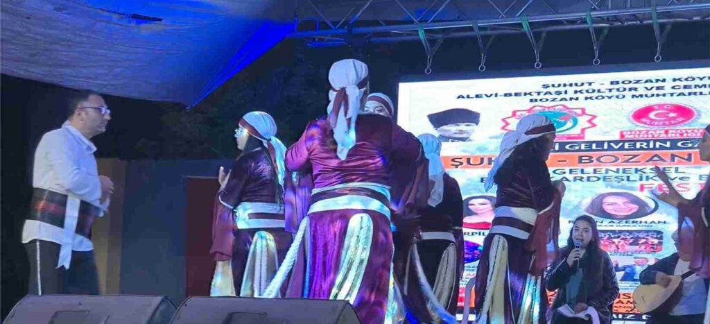 Türküler ve Semah, Bozan’da Buluştu