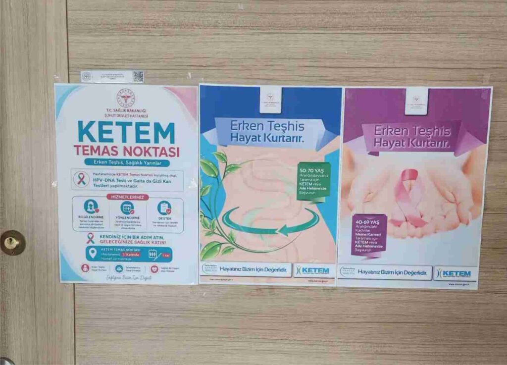 ŞUHUT DEVLET HASTANESİ’NDE KETEM TEMAS NOKTASI HİZMETE AÇILDI