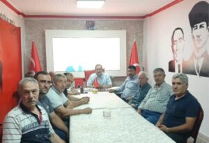 MHP ŞUHUT İLÇE TEŞKİLATI YENİ DÖNEME KARARLI BAŞLADI