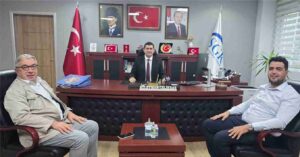 BAŞKAN ÖZAŞKIN’DAN SGK İL MÜDÜRÜ ÇELİKBAŞ’A ZİYARET