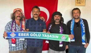 PALA DAYI’DAN EBER GÖLÜ İÇİN ÇAĞRI: “EBER GÖLÜ’NÜ YAŞATALIM”
