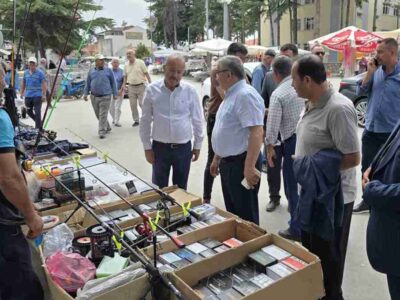 TAYTAK VE TEŞKİLAT YÖNETİCİLERİNDEN ŞUHUT ESNAFINA ZİYARET