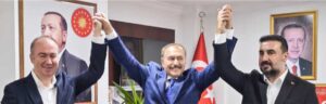 VEYSEL EROĞLU’NDAN AK PARTİ AFYONKARAHİSARİL BAŞKANI ÖZGÜR KAVAK’A HAYIRLI OLSUN ZİYARETİ