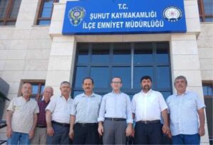 MHP ŞUHUT TEŞKİLATINDAN HASTANE, EMNİYET VE JANDARMAYA ZİYARET