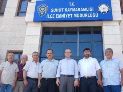 MHP ŞUHUT TEŞKİLATINDAN HASTANE, EMNİYET VE JANDARMAYA ZİYARET