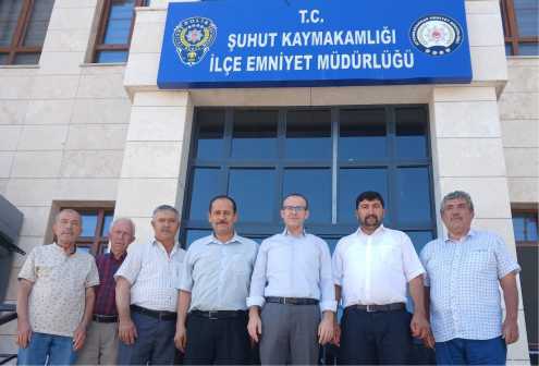 MHP ŞUHUT TEŞKİLATINDAN HASTANE, EMNİYET VE JANDARMAYA ZİYARET
