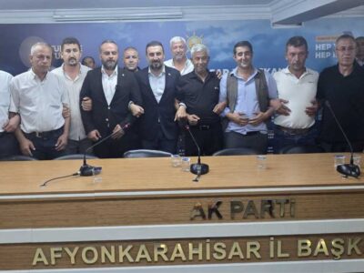 ŞUHUT TEŞKİLATINDAN İL BAŞKANI KAVAK’A DESTEK ZİYARETİ