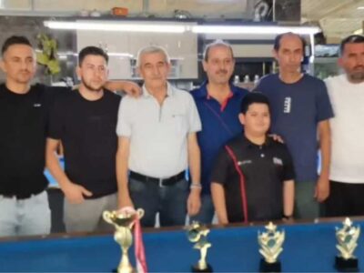 ZAFER BİLARDO TURNUVASI’NDA 42 SPORCU MÜCADELE ETTİ